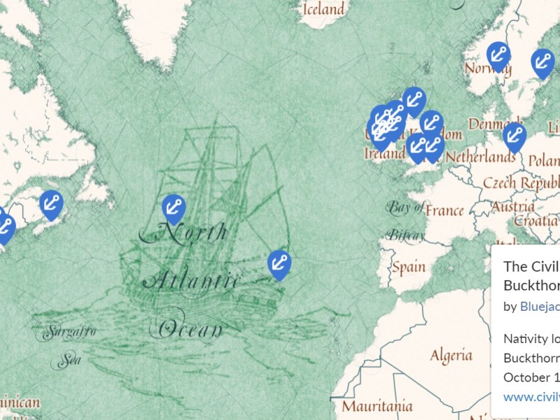 Bluejacket Community Discoveries: Mapping the Crew of USS&nbsp;Buckthorn